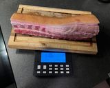 Kemencében sült bőrös malackaraj recept fázis 1 fotója