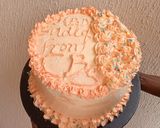 A picture of step 10 of Birthday Cake Decoration.