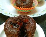 आटा चोको लावा केक (Atta choco lava cake recipe in Hindi) रेसिपी चरण 6 फोटो