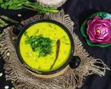 A picture of step 9 of Fresh Tuver Lilva Ni Kadhi (Pigeon Peas Kadhi).
