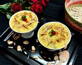 A picture of step 4 of Saffron Firni Kheer.