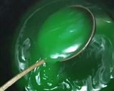 Foto langkah ke 2 dari resep Kue nona manis (kue talam hijau).