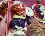 عکس مرحله 2 از دستور تزیین میوه ای
