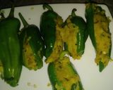 A picture of step 8 of Stuffed chillies.