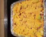 A picture of step 6 of Chicken and Leek pasta bake.