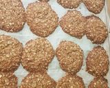 Une image de l'étape 4 de Cookies flocon d'avoine glaçage chocolat au lait.