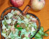 A picture of step 10 of Apple Waldorf Salad.