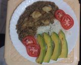 A picture of step 6 of Rice and Green Grams (Dengu).