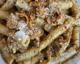 Foto del paso 7 de la receta: Zita con pollo especiado al pesto