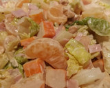 Foto del paso 1 de la receta: Cogollo de lechuga con mandarina🍊🍍salsa rosa