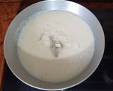 A picture of step 5 of Suji Halwa (Semolina Halwa).