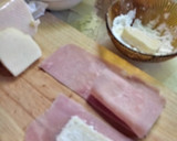 Foto del paso 1 de la receta: Jamón y queso a la milanesa