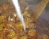 A picture of step 3 of Shahi achar gosht.
