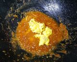 Gambar langkah 3 resipi Ikan bilis masak petai tempoyak.