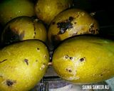 A picture of step 1 of Aam panna (mango panna).