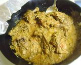 A picture of step 4 of Hyderabadi Dum Ka Murgh.