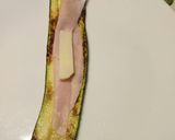 A picture of step 3 of Involtini di zucchine courgette rolls.