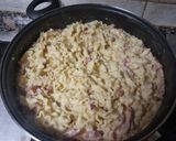 Foto del paso 3 de la receta: Mafalde a la carbonara con queso de untar