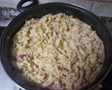 Foto del paso 3 de la receta: Mafalde a la carbonara con queso de untar