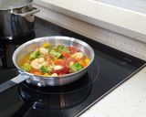 Hình bước làm 5 của món Sốt tôm oliu chấm bánh mỳ (shrimp combus)