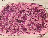 A picture of step 8 of Rose kaju katli.