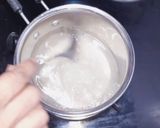 A picture of step 2 of Besan Halwa.