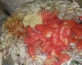 A picture of step 2 of Yakhni Beef Biryani.