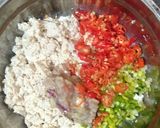 Foto langkah ke 2 dari resep Tahu Bakso Jamur Tiram.