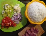 Foto langkah ke 1 dari resep Nasi Goreng Kambing.