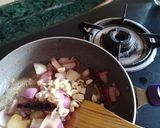 A picture of step 1 of Paneer lahsooni.