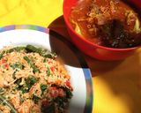 Foto langkah ke 5 dari resep 136. Urab/urap sayur pedas.