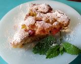 Rebarbarás cobbler recept fázis 5 fotója