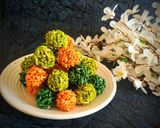 A picture of step 11 of Puffed rice laddu.