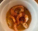 A picture of step 2 of Potted Prawns (shrimps) - Truely special lunch or starter.