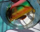 Foto langkah ke 4 dari resep Puding Rainbow endess😋.