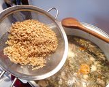 Csirkemellragu-leves barnarizzsel recept fázis 3 fotója