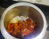 A picture of step 2 of Kathal ki sabji.