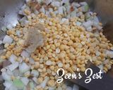A picture of step 2 of Baby Bottle Gourd with Bengal Gram Lentils.
