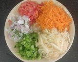 A picture of step 1 of Moong Sprout Salad.