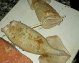 Foto del paso 1 de la receta: Calamar relleno de atún