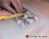 Φωτογραφία βήματος 13 της συνταγής Χταπόδι στιφάδο με ελιές και βελούδινη φάβα