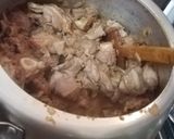 A picture of step 7 of Yakhni Pulao.