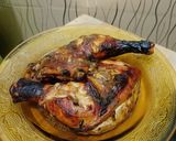 Gambar langkah 4 resipi Ayam bakar Simple.
