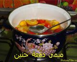 صورة لخطوة 3 من وصفة من تجهيزات رمضان عصير الخوخ