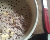 A picture of step 1 of Rice Bread.