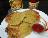 A picture of step 3 of Pearl Millet Cheela.