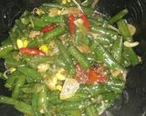 Foto langkah ke 4 dari resep Tumis kacang panjang+kecambah.