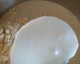 A picture of step 1 of Khaman dhokla.