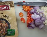Foto langkah ke 1 dari resep Nasi Goreng Hati Sapi.