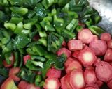A picture of step 1 of Mixed Vegetable.